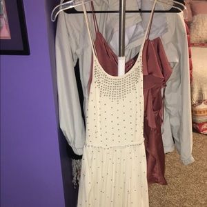 Free People beaded gown